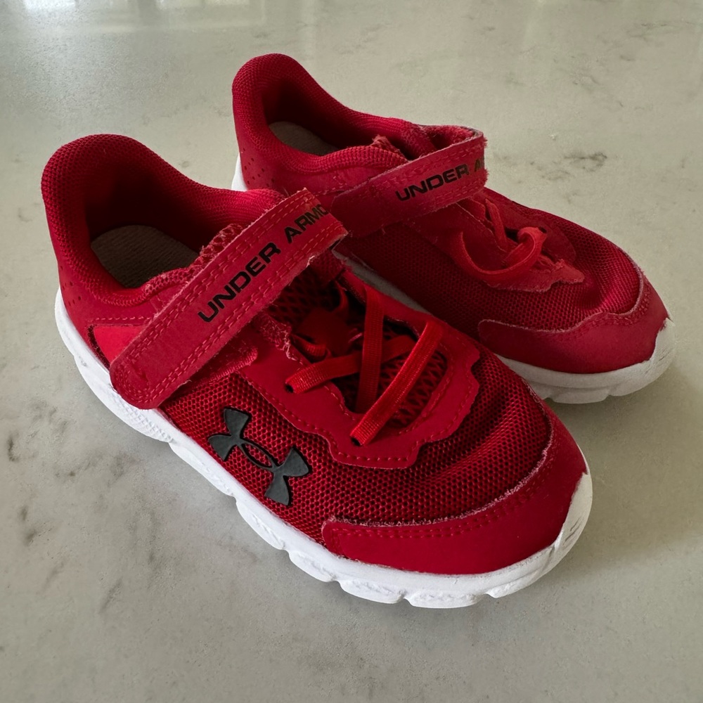 Red Under Armor Shoes